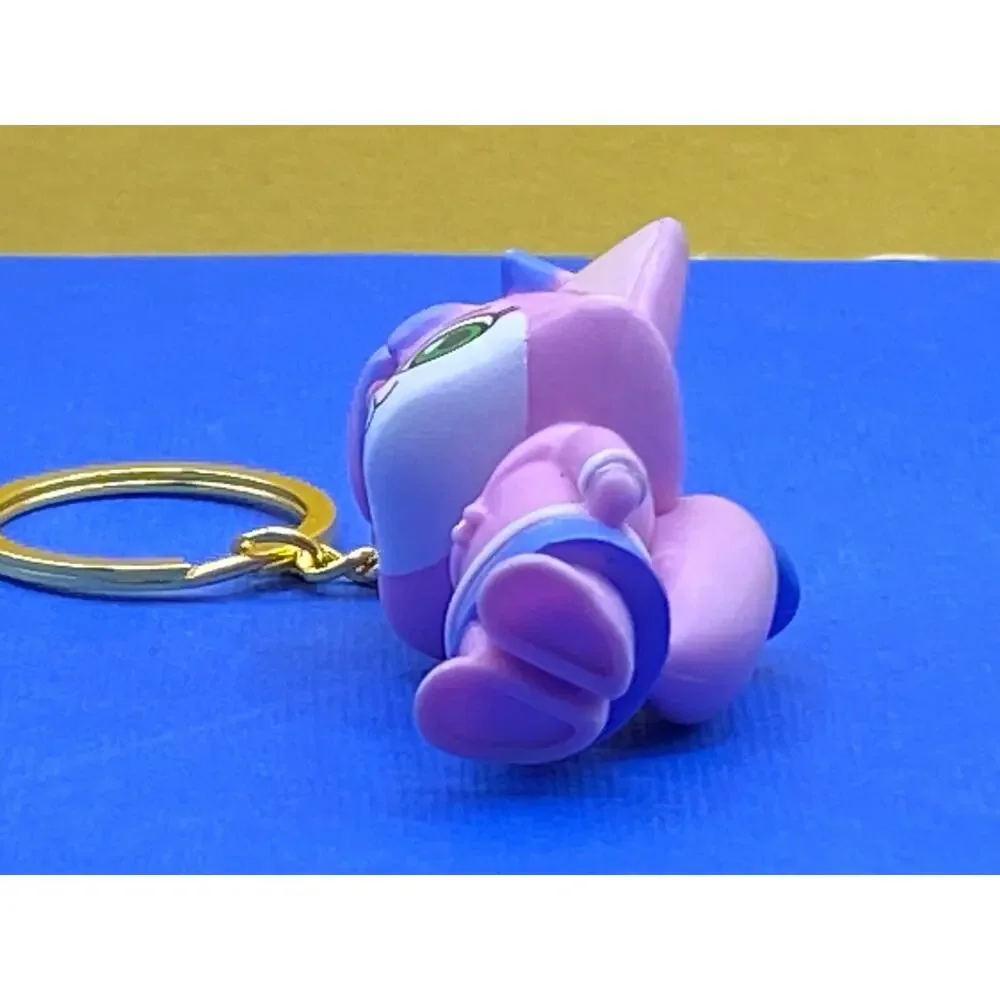 Ryan’s World Alpha Lexa Cat Pink Kitty Cat 2” Action Figure KEYCHAIN